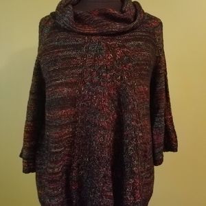 Indigo Cowl neck sweater